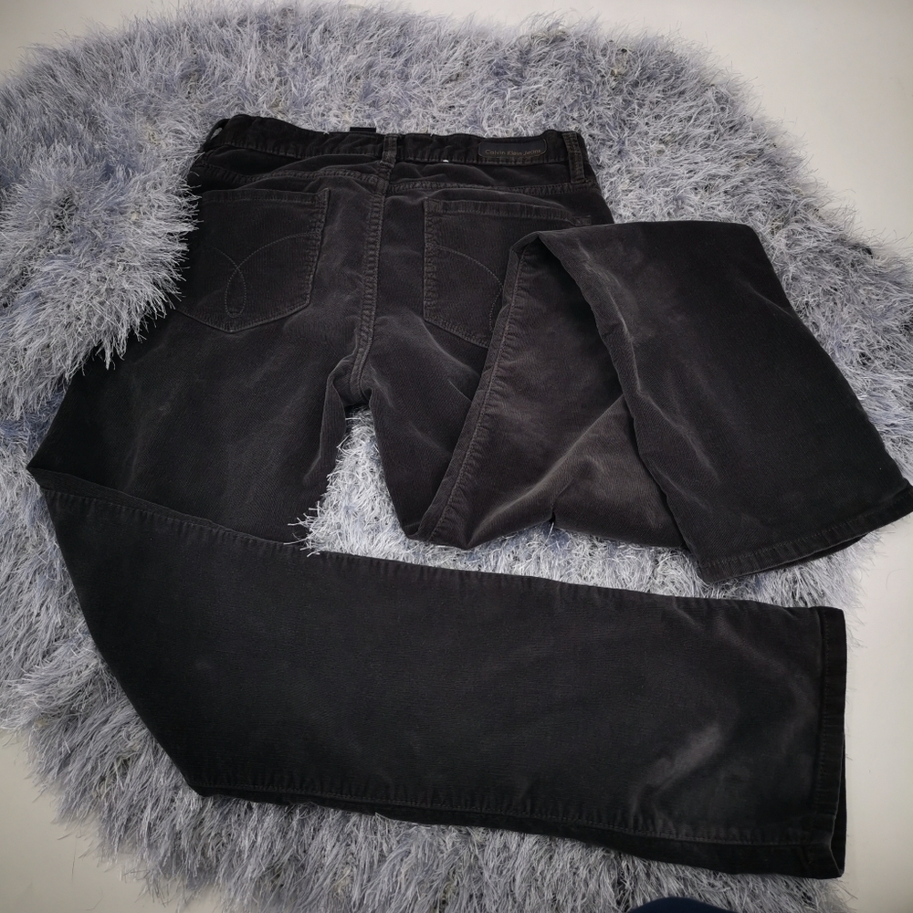 Calvin Klein EUC Jeans Womens 6 Corduroy Straight - Picture 10 of 10